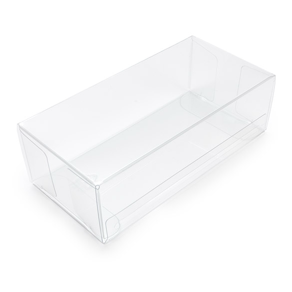 rPET Crystal Clear Box 5,4x3,5x10,8cm - 25 pcs