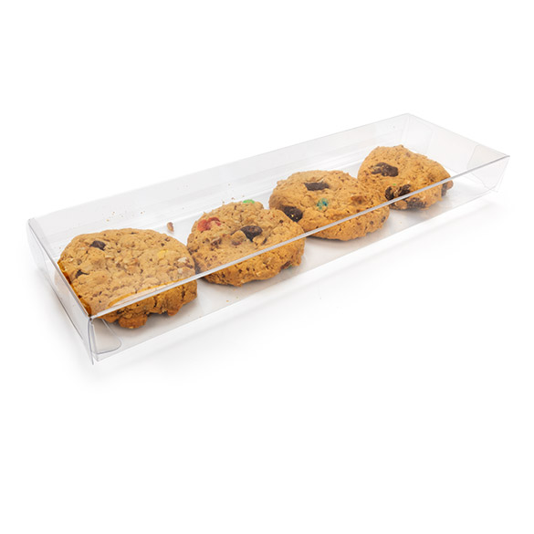 rPET Crystal Clear Box 7,6x2,5x25,4cm - 25 pcs