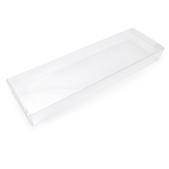 rPET Crystal Clear Box 7,6x2,5x25,4cm - 25 pcs