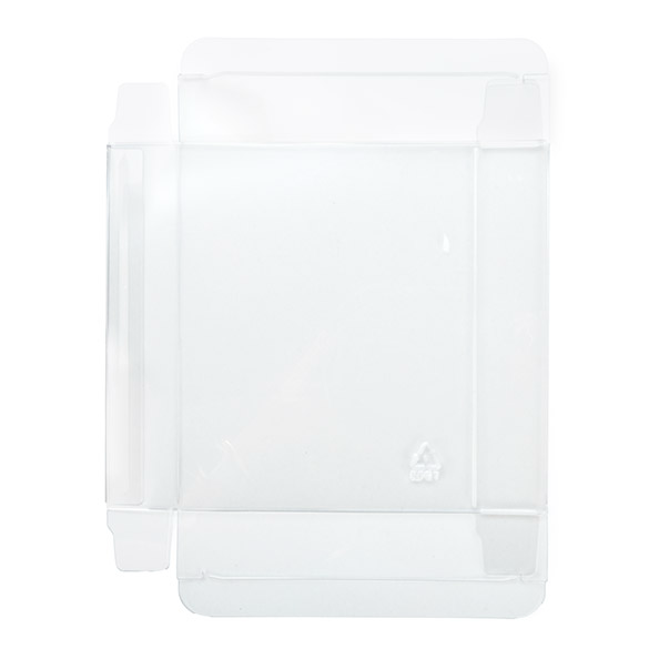 rPET Crystal Clear Box 13x2,5x12,9cm - 25 pcs
