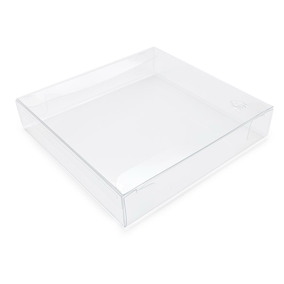 rPET Crystal Clear Box 13x2,5x12,9cm - 25 pcs