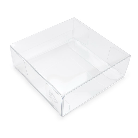 rPET Crystal Clear Box 8,3x2,9x8,3cm - 25 pcs