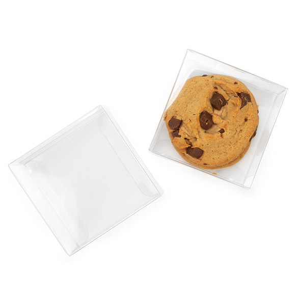 rPET Crystal Clear Box 8,3x2,9x8,3cm - 25 pcs