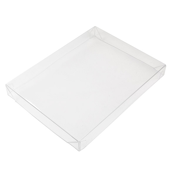 Lid Foldable and crystal Clear 11.6x1.6x15.4cm (25 pieces) [BT3]