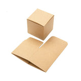 Kraft Pop & Lock Box 50x50x50mm - 25 pcs
