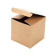 Kraft Pop & Lock Box 75x75x75mm 