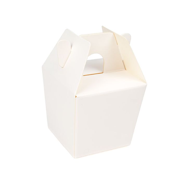 White Mini Take Out Box 60x51x54 mm - 25 pieces