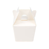 White Mini Take Out Box 60x51x54 mm - 25 pieces