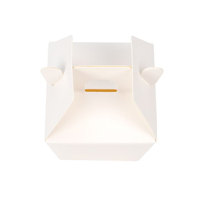 White Mini Take Out Box 60x51x54 mm - 25 pieces