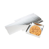 Paper Box Bottom Shimmer Silver 130x25x133mm - 25 pcs