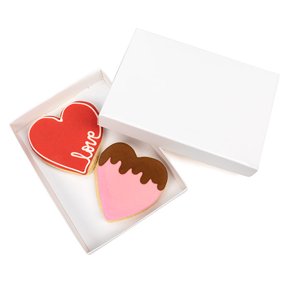 Kraft Gift Boxes White 137x25x191mm -25 pieces