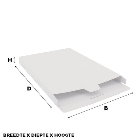 Shipping boxes 305x420x90mm White 