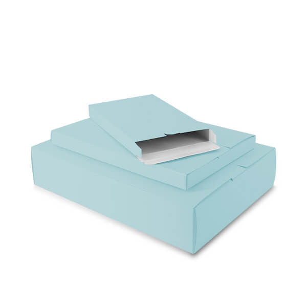Shipping boxes 240x350x29mm Light blue -50 pcs
