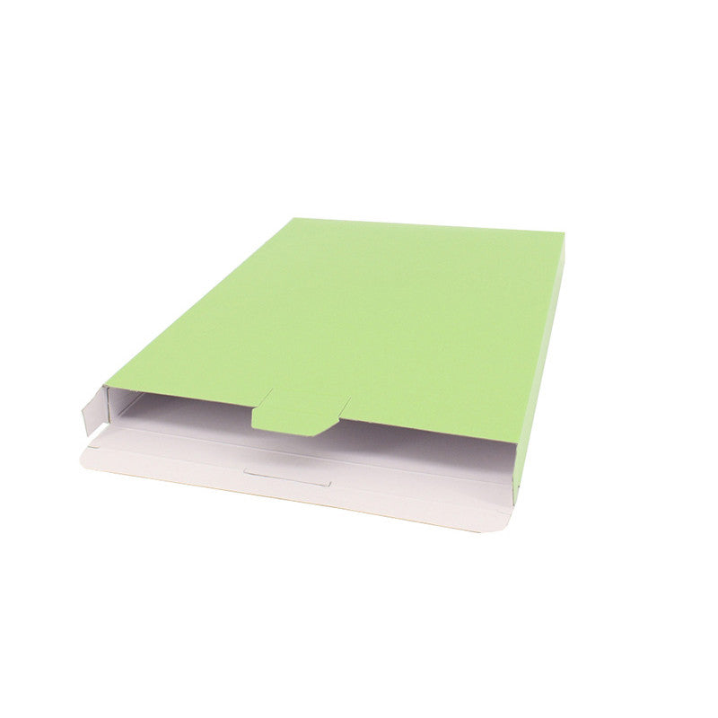 Shipping boxes 160x250x29mm Light Green - 100 pcs