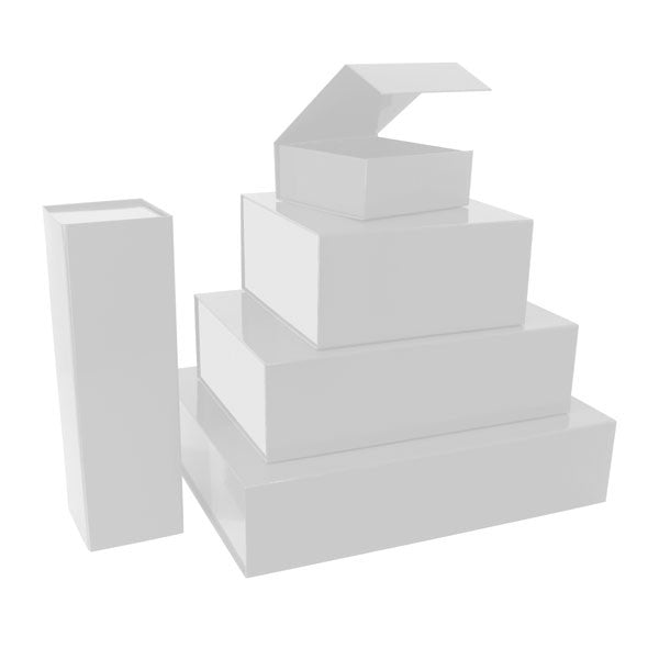 Magnet boxes 140x145x57mm White 