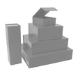 Magnet boxes 330x100x100mm Silver 