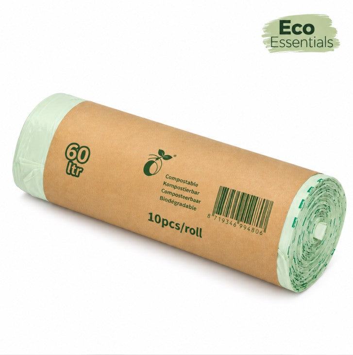 Eco Bin Bags 43 x 44 cm, 10 litres – 40 x 10 bags