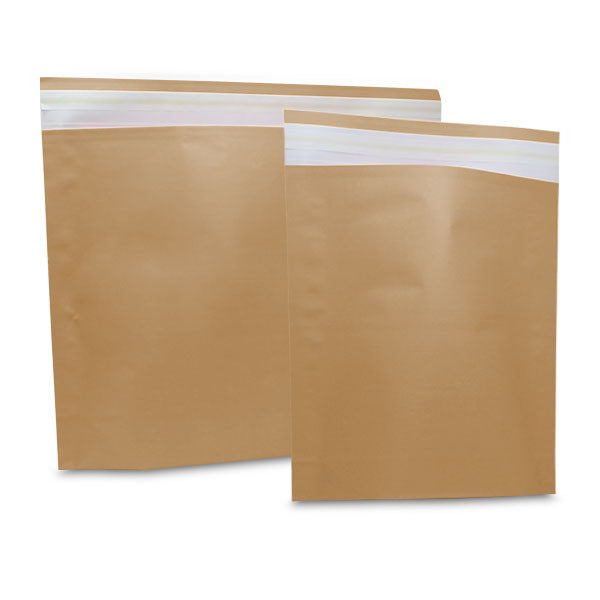 Paper side gussets