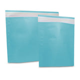 Paper Mailing Bags 30x36+8cm Light blue - 250 pcs