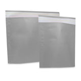 Paper Mailing Bags 48x37+8cm Silver - 250 pcs