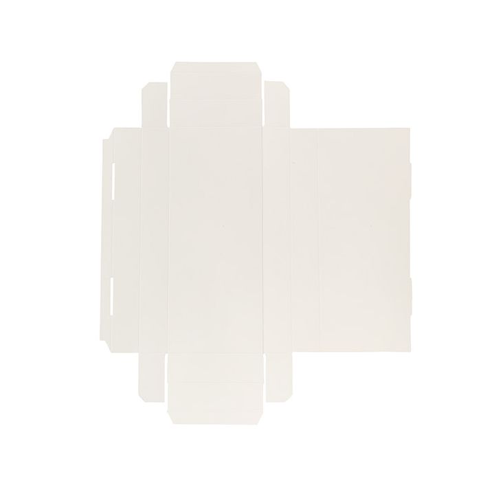 Kraft Box Bottom White 127x38x305 mm - 25 pieces