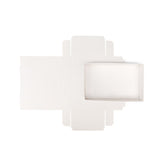 Kraft Box Bottom White 152x38x241 mm - 25 pieces