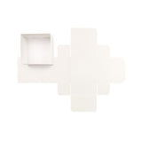 Kraft Box Bottom White 152x76x152 mm - 25 pieces