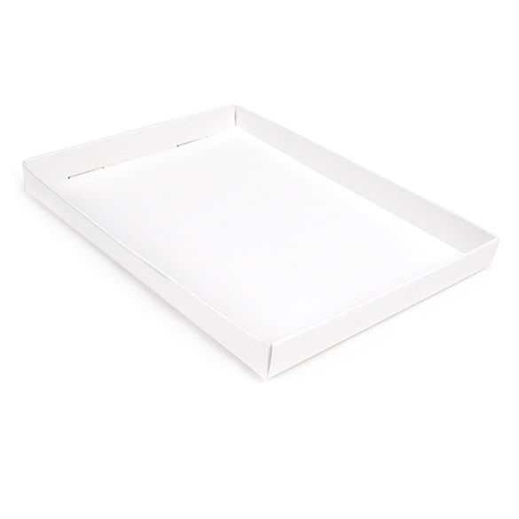 Kraft Gift Boxes White 124x16x171mm -25 pieces