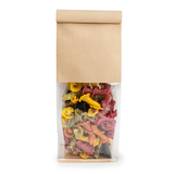 Kraft Box Bottom Tin Tie Gusset Bag  8,9x6,4x25,4cm - 100 pcs