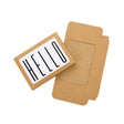 Kraft Boxes White cut out window 94x22x132mm 