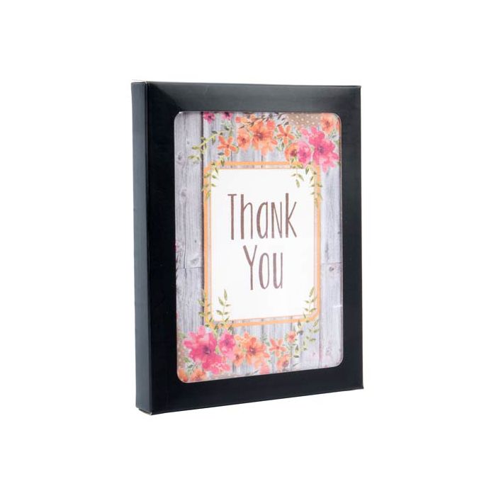 Kraft Gift Boxes Matt Black 125x15x168mm - 25 pieces