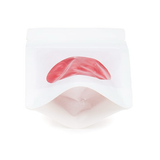 Stand Up Pouches Kraft White with oval Window 79x51x130mm | 28 grams - 100 pcs