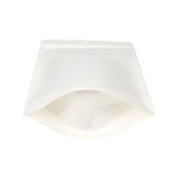 Stand Up Pouches White Kraft Eco-fiendly 172x89x286 mm - 100 pieces