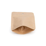 Stand Up Pouches Kraft | 28 grams | Hanghole | 80x50x130mm - 100 pcs