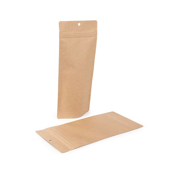 Stand Up Pouches Kraft 108x60x238 mm - 100 pieces
