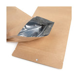 Stand Up Pouches Kraft 14x6x38,1 cm - 100 pieces