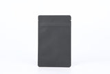 Eco Stand Up Pouches Black Kraft 130x80x205mm - 100 pcs