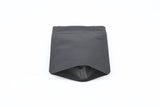 Eco Stand Up Pouches Black Kraft 80x50x130mm - 100 pcs