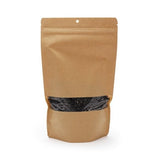 Stand Up Pouches Kraft 170x90x285mm | 340 grams With hang hole - 100 pieces