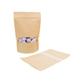 Stand Up Pouches Kraft 150x90x230mm with Window - 100 pieces