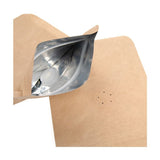 Stand Up Pouches Kraft 102x60x152mm | 57 grams | w/Valve - 100 pcs