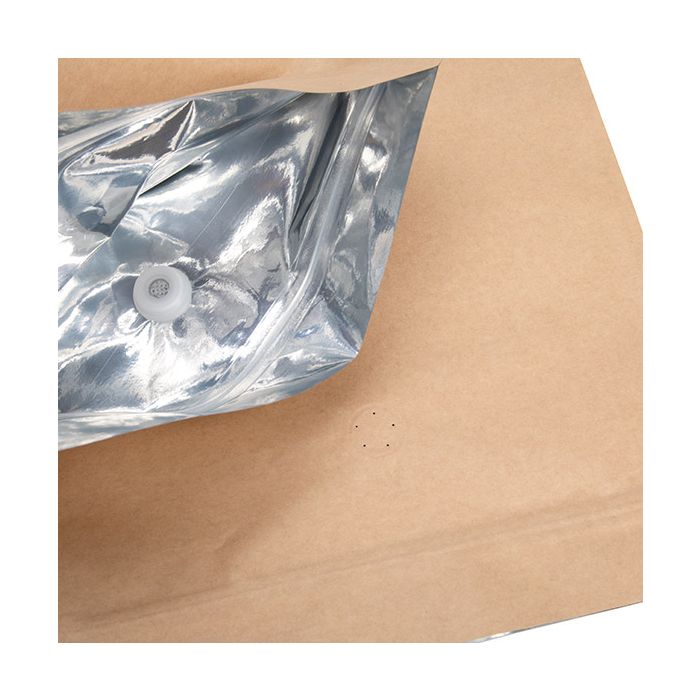 Stand Up Pouches Kraft 229x121x343mm | 450 grams | w/Valve - 100 pcs