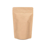 Stand Up Pouches Kraft 149x89x232mm | 225 grams | w/Valve - 100 pcs