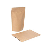 Stand Up Pouches Kraft 149x89x232mm | 225 grams | w/Valve - 100 pcs