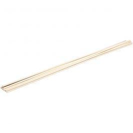 Stick, L: 60 cm, D: 6 mm, beech - 10 pcs