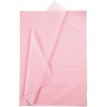 Tissue Paper, sheets 50x70 cm, 14 g, Light rose - 25 sheets