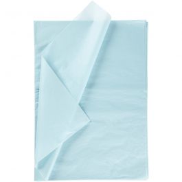 Tissue Paper, Light blue, 50x70 cm, 14 g - 25 sheets