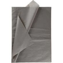 Tissue Paper, sheets 50x70 cm, 14 g, grey - 25 sheets
