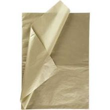Tissue Paper, sheets 50x70 cm, 14 g, gold - 25 sheets