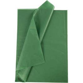 Tissue Paper, sheets 50x70 cm, 14 g, green - 25 sheets